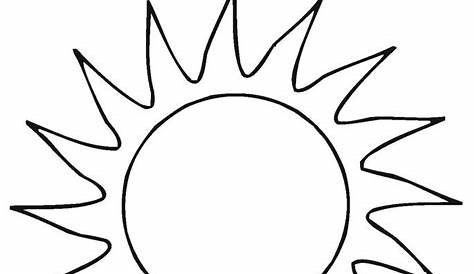 sun coloring page printable