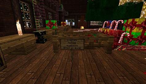 Santa's Workshop Minecraft Map