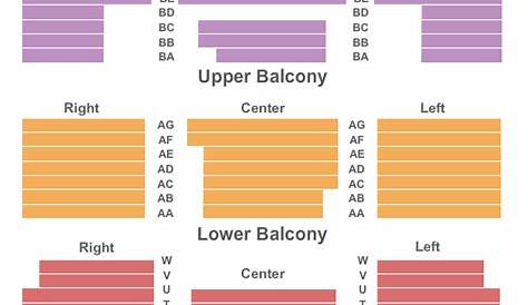 Orpheum Theatre Seating Chart & Maps - Wichita