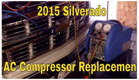 2015 Chevy Silverado A/C Compressor Replacement - YouTube