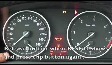 How Do You Reset The Service Engine Soon Light On A Bmw 328i