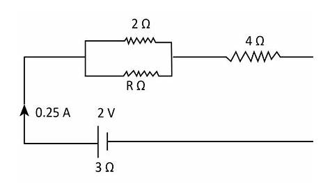 circuit diagram of resistor