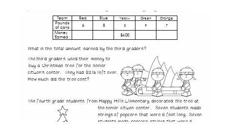 problem solving for 3rd graders