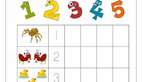 1-10 Writing Numbers Worksheets For Preschool And | Writing numbers