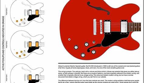 gibson 335 guitar wiring diagrams