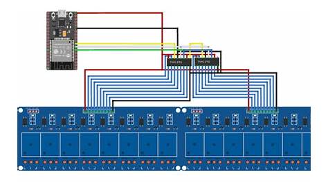 8 relay module schematic