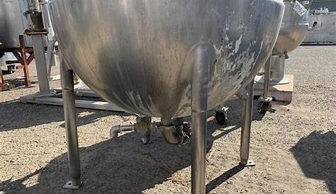 Used Dover - Groen 100 Gallon Stainless Steel Jacketed Steam Kettle...