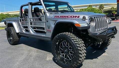 biggest tire on stock jeep gladiator rubicon