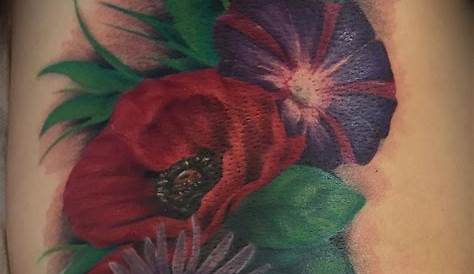 lovely birth flower tattoo by Maggie S. | Birth flower tattoos, Tattoos