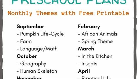 printable montessori lesson plan template