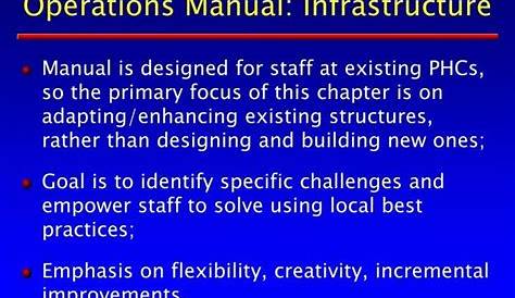 international infrastructure management manual