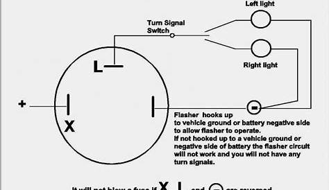 3 Pin Electronic Flasher Relay Wiring Diagram - Wiring Diagram and