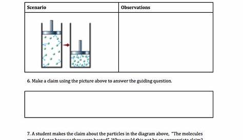 identifying claims worksheet science