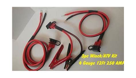 warn atv winch 1000 lb with wiring harness