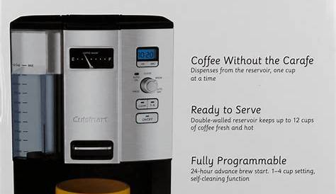 cuisinart k cup coffee maker manual