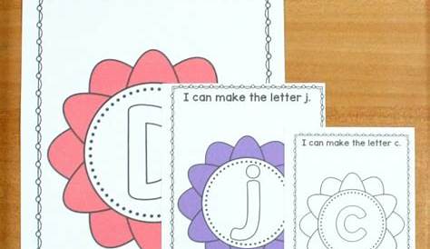 Flower ABC Mat Preschool Alphabet Printables - Fantastic Fun & Learning