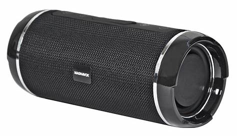 Magnavox MMA3762-BK Portable Bluetooth Horizontal Stereo Speaker in