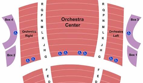Kennedy Center Terrace Theater Seating Chart - Washington