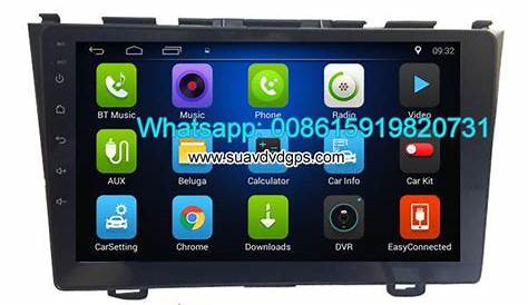 Honda CR-V CRV Android Car Radio GPS WIFI navigation camera parts