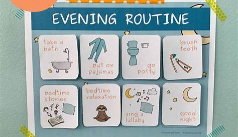 The Best Daily Routine Charts for Toddlers and Kids – Nurture and