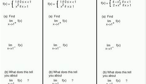 limits and continuity formulas pdf