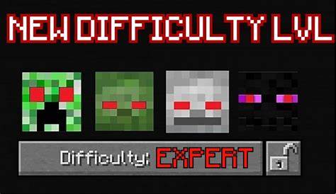 NEW DIFFICULTY ADDED : EXPERT ! Minecraft Project