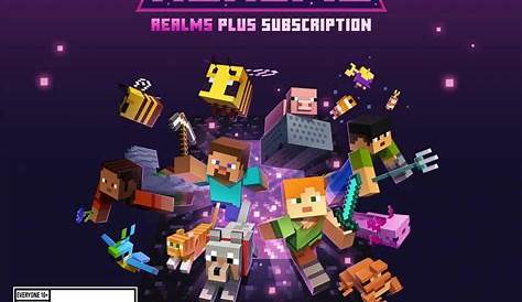Minecraft Realms Plus 3-Month Subscription - Xbox One, Xbox Series X/S
