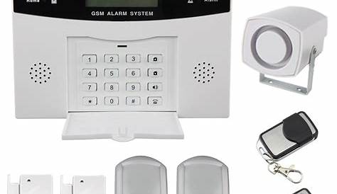 burglar alarm system manual