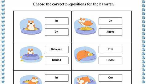 Prepositions Worksheet-4 - skoolon.com