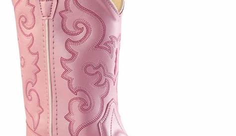 Old West Girls' Pink Western Boots - Square Toe | Boot Barn