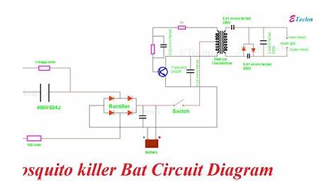 mosquito repellent circuit diagram pdf