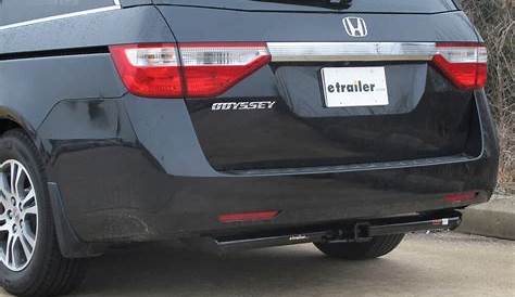 2012 Honda Odyssey Curt Trailer Hitch Receiver - Custom Fit - Class III