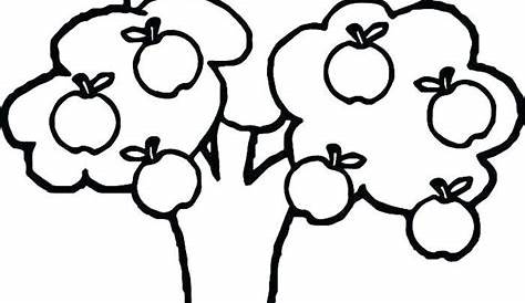 Preschool Apple Tree Coloring Pages - Franklin Morrison's Coloring Pages