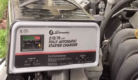 Schumacher Battery Charger Instructions | BATTERY MAN GUIDE