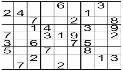 How To Solve 9X9 Sudoku Puzzles Mathematically | Sudoku Printable