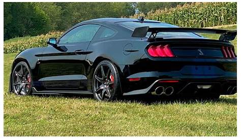 Shadow Black 2020 Ford Mustang Shelby GT-500 Fastback