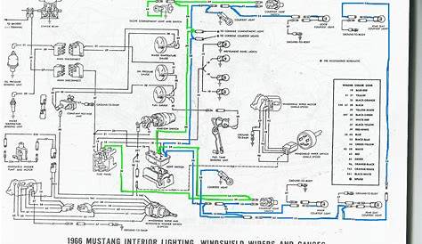 66 mustang under dash wiring harness