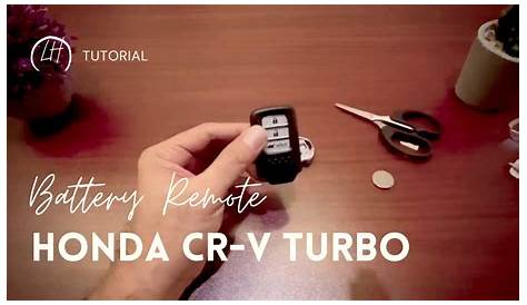 TUTORIAL | Mengganti Battery Remote HONDA CR-V - YouTube