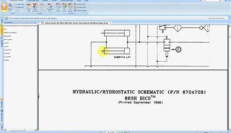 bobcat 743 wiring diagram