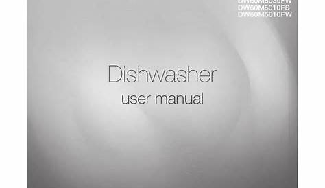 Samsung Dishwasher Dd68 Manual