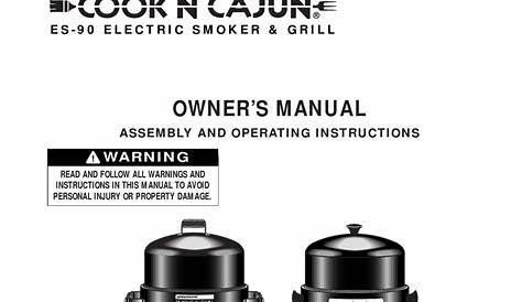 brinkmann smoke n grill manual