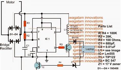 circuit diagram of a windmill