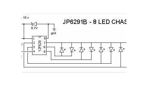 13+ 8 Led Chaser Circuit Diagram | Robhosking Diagram