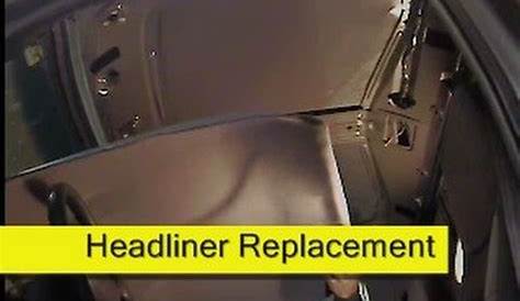 Headliner replacement, 93-97 Ford Ranger, How To DIY - YouTube