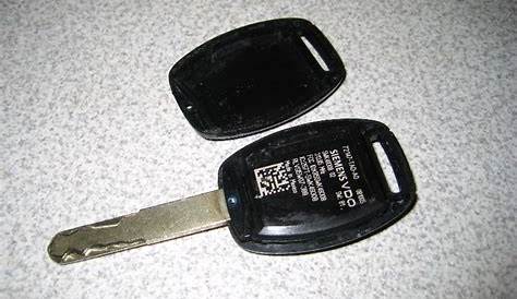 2004 honda accord key fob battery size