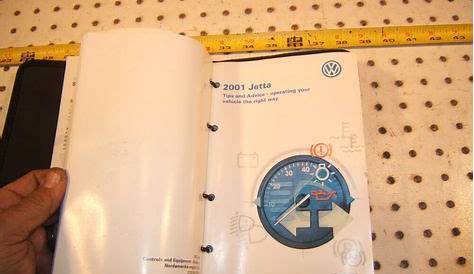 eBay #Sponsored VW 2001 Jetta owner manual's Genuine OEM 1 Booklet with