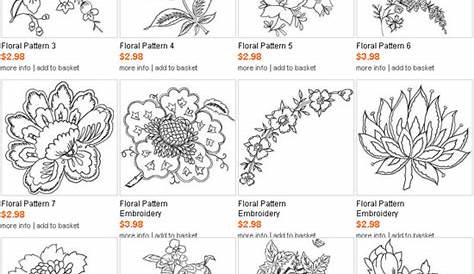 Free Flower Embroidery Designs – EMBROIDERY DESIGNS