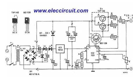 5V 5A Power supply circuit - Electronic Circuit Projects | Electronic