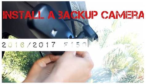 2016/ 2017 F150 Backup camera install - YouTube