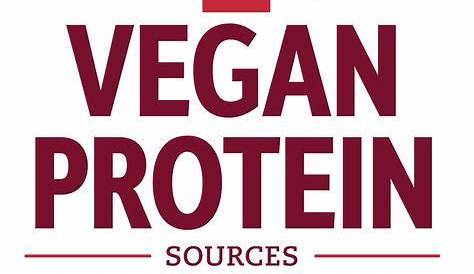 vegan food protein chart
